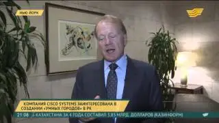 Глава государства провел встречу с председателем совета директоров компании Cisco Systems