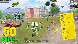 50 KILLS 😈 NEW SEASON BEST AGGRESSIVE RUSH GAMEPLAY with BEST LOOT 🔥 pubg mobile bgmi