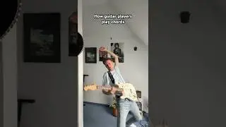 How guitar players play chords
