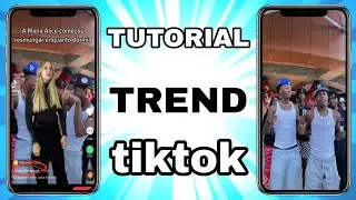 Como Fazer Trend Tiktok Fundo Vídeo | Tutorial Tiktok