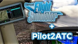 ✈️Touch and go circuits using Pilot 2 ATC! Microsoft Flight Simulator 2020!