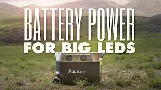 Aputure Delta Pro powered by EcoFlow — Big generator for LED lights on location