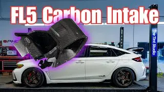 New Carbon Intake For Honda FL5 Pt. 2