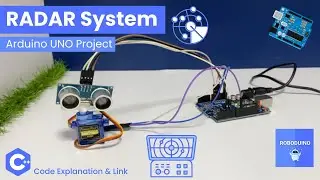 RADAR System Arduino UNO Project 📡 Detect Objects with Ultrasonic Sensor & Servo Motor