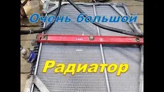 Промывка радиатора охлаждения грузовика Volvo Вольво.