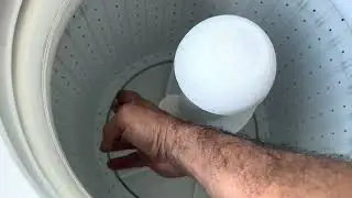 Peça de Roupa Travando a Máquina, Maquina de Lavar Não Centrifuga