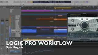 Logic Pro Quick Tutorial -  Split Region