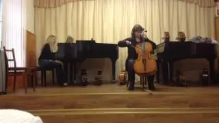 Гоман Альберта. Вокализ (Жербин). Виолончель.