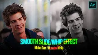 Smooth Whip Slide Effect Tutorial ; After Effects