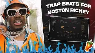 How To Make HARD BEATS For REAL BOSTON RICHEY | FL Studio Tutorial