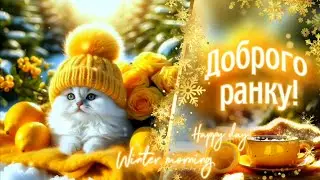 Доброго ранку!☀️☕❄️ Чудового настрою! Гарного, зимового дня!