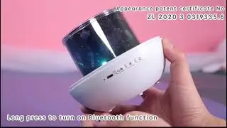 Music Rotating Bluetooth Starry Sky Projector - Light up Your World