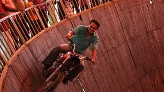 Deadly ride inside a motordrome #Shorts