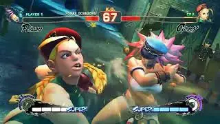 Poison's Poison Kiss Ultra with USF4 Arcade Victory Quotes (HD) - Part 1