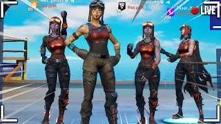 Je Troll Des Renégate En Feu  Sur Fortnite Avec la RENEGATE RAIDER !!! #2