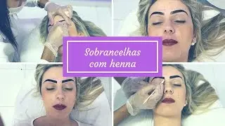 SOBRANCELHAS COM HENNA
