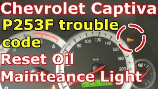 Chevrolet Captiva Oil Light Reset 4K Ep.413