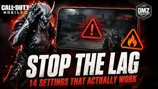 14 Settings to Fix DMZ Performance | CoD Mobile DMZ 