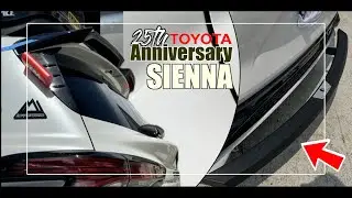 Rear Bumper Guard Install on the Toyota Sienna .. Again