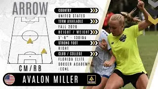 '26 ARROW - Avalon Miller (CM/RB), USA