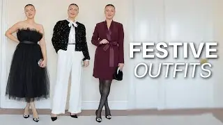 25 FESTIVE SEASON OUTFITS 2023 | CHRISTMAS PARTIES, NEW YEAR'S EVE, BLACK TIE EVENTS & MORE
