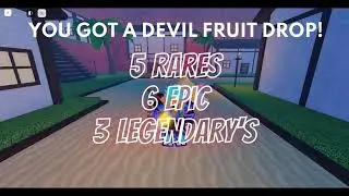 [GPO] 14 Devil Fruit Drops with 4x logia