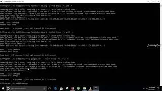 command nmap traceroute on kali linux  nmap  traceroute