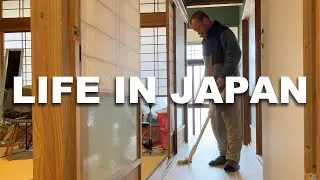 (V-LOG) JAPANESE COUNTRYSIDE LIFE / BENTO DAY / WALL PLASTER / NIKUJAGA STEW / PRODUCTIVE DAY!