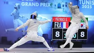 Men's Final | Sébastien Patrice vs. Sangwon Park | 24/25 Tunis Sabre GP