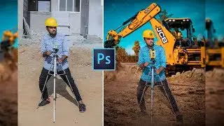 JCB PHOTO MANIPULATION TUTORIAL | INSTA CREATIVE TRENDING EDITS PHOTOSHOP CC|R4S