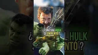¿ Por qué Wolverine se enfrento a HULK?  