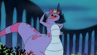 The Little Mermaid: Simon's butt