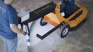 Polidora de Piso FP12: uma potência na obra.