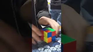 0.97 2x2 Rubik's Cube Solve! #shorts