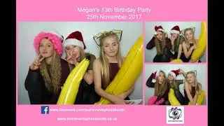Megan's 13th Birthday Party 25th November 2017