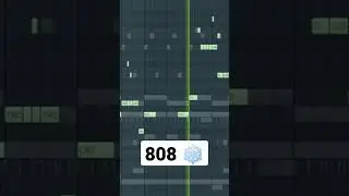 How to make melodic drill beat 🔥❄️ #shorts