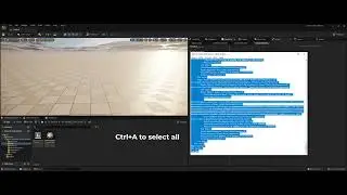 Copy and paste notepad on Unreal Engine 5