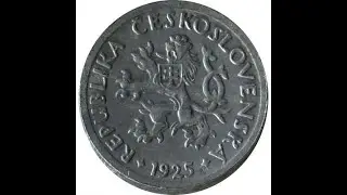 2 haléř 1925 Československá republika!!!