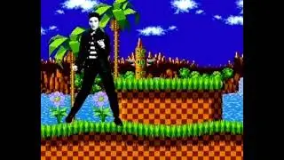 elvis in Green Hill zone