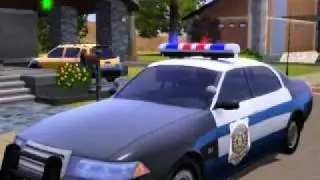 The Sims 3 - One of my Sims pranking two Neighbors and his Mom