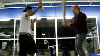 Gladiator Joust with Cardboard