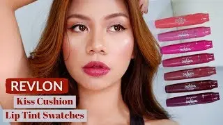 Revlon Kiss Cushion Lip Tint Swatches