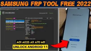 New Free FRP Samsung Tool | Samsung A02s Android 11 One Click Reset FRP | Samsung Qualcomm Tool 2022