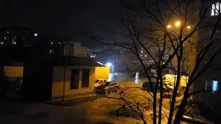 Новомихайловский декабрь 24.12.23/ погодка атас🫣 гром и молния⚡