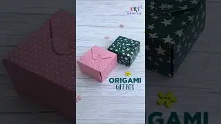 Origami Gift Box | DIY Gift Box  | Handmade Gift Box | Origami Crafts | Crafts | Gift box 