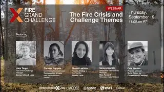Fire Grand Challenge Webinar: The Fire Crisis & Challenge Themes