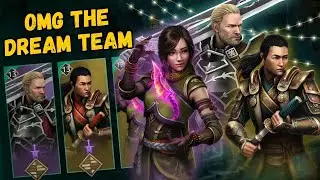 The Dream TRIO of the Shadow fight 4 😍 june , itu and Marcus in one Team 🔥|| Shadow Fight 4 Arena