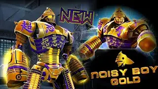 NOISY BOY GOLD | (NEW) Real Steel WRB