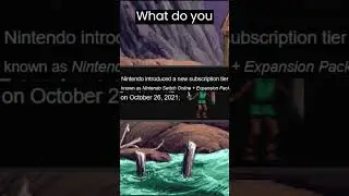 Nintendo released a new Nintendo Switch Online thing?! /s 