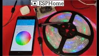 ESPHome med Home Assistant & FastLed
